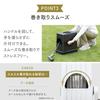 Iris Ohyama Hose Reel Full Cover Hose Reel EX 20M Watering Hose Water Hose Gardening Dark Gray/Black FHEXN-20