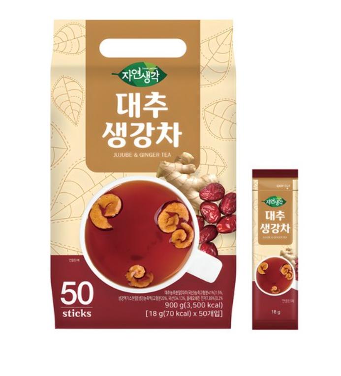 

Чай из зизифуса и имбиря Nature’s Thought – упаковка 50 стиков 1 box (50 Sticks)