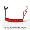 Motorboat Engine Emergency Stop Band Cord Rope Key Floating Safety Wrist Lanyard Jet Ski Wave Runner for Motorcycle Accessories