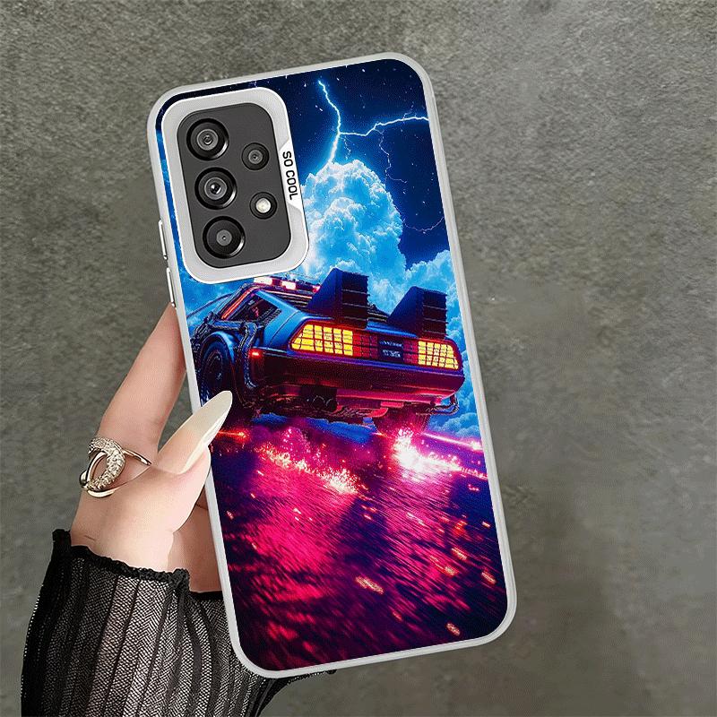 Back To The Future Soft Phone Case for Samsung A17 A16 A15 A14 A13 A57 A56 A55 A54 A53 A37 A36 A35 A34 A33 A26 A25 A24 A23 A52