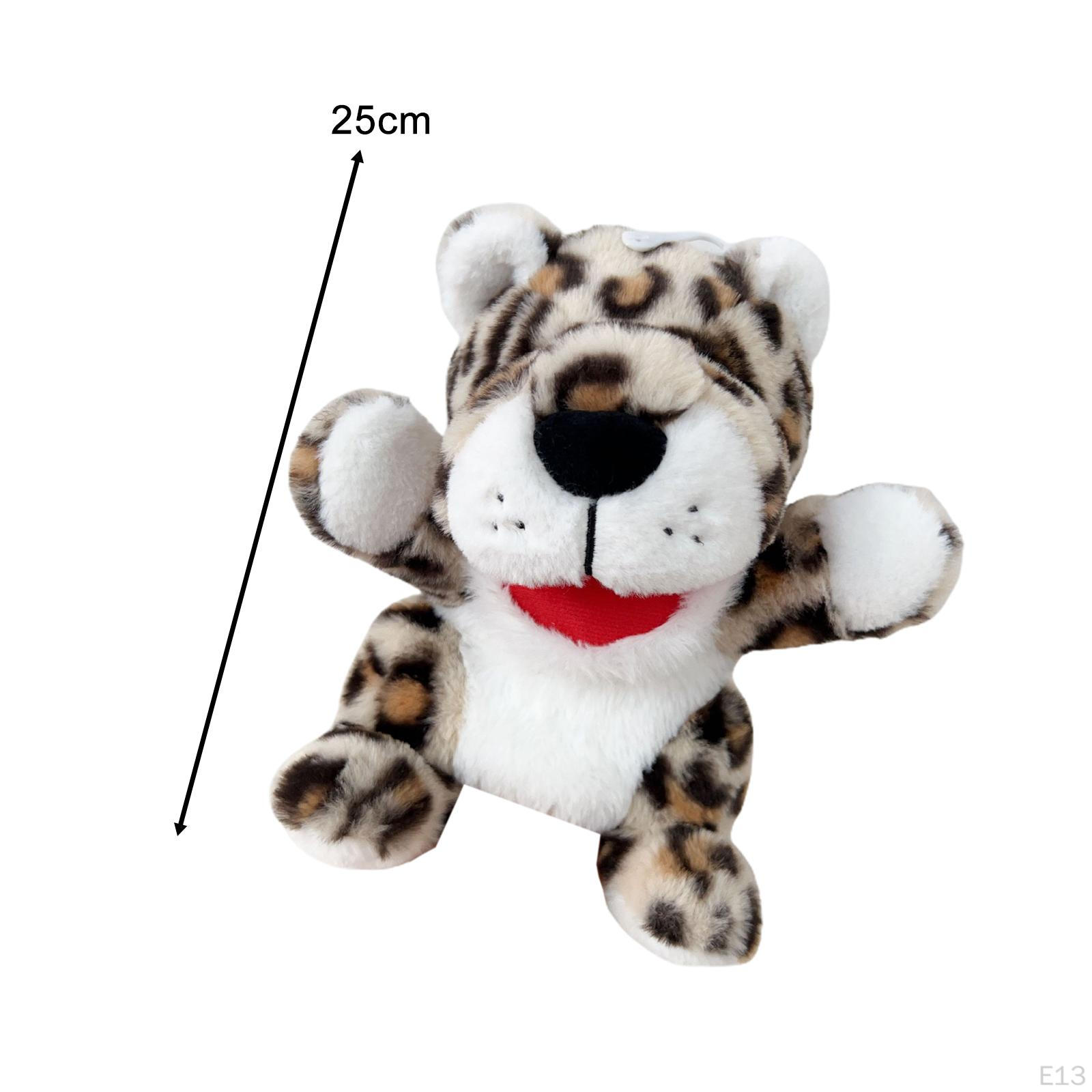 Животное палец марионетка плюшевая рука творческая мягкая игрушка голова перчатки — фото 8