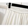 DIMANAF 2026 Sommer Neu Übergröße Damen Lange Hosen Dünn Locker Freizeit Elastischer Bund Mode Damen Unterteile Kleidung Jeans Blau
