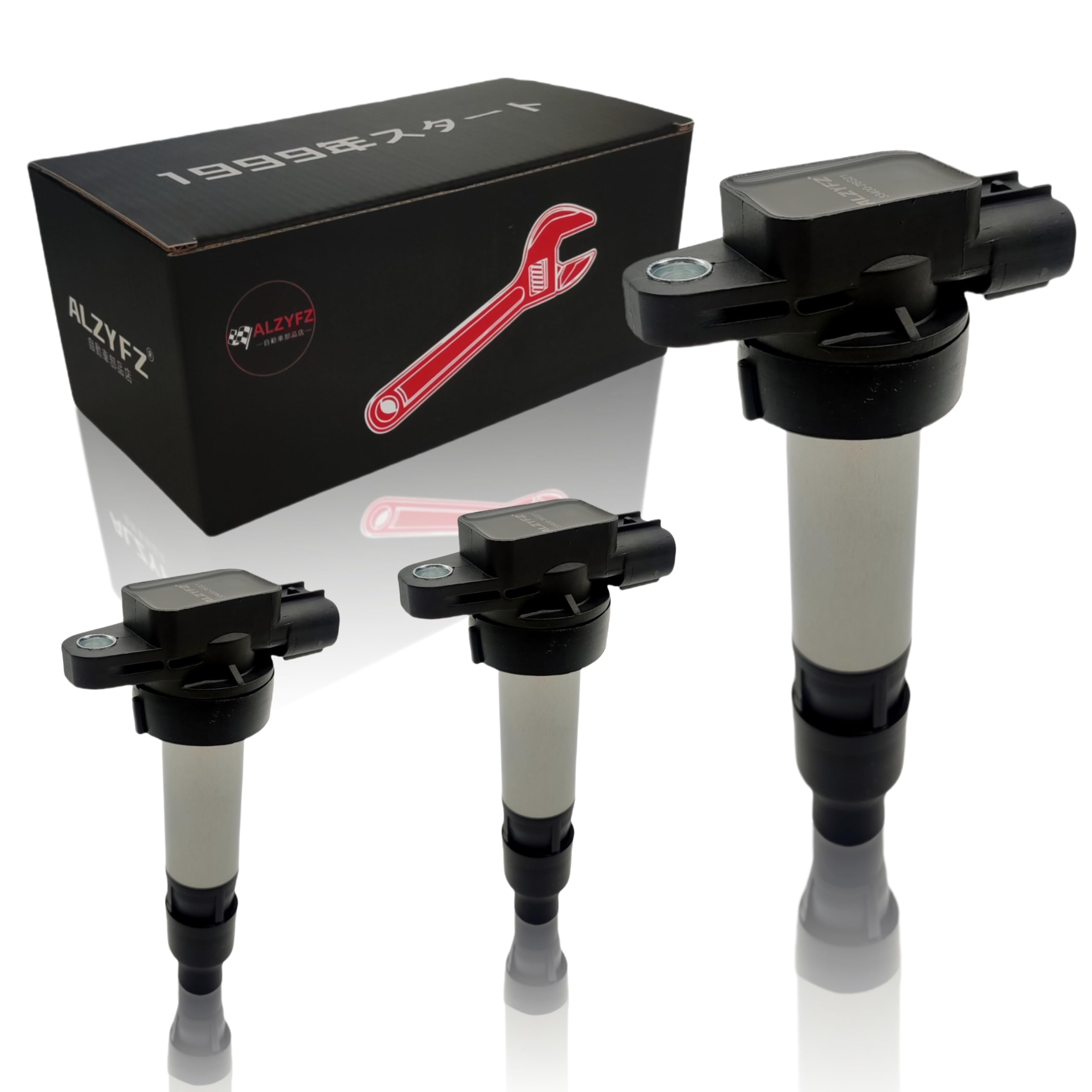 

ALZYFZ Комплект из 3 штук Катушка зажигания 33400-76G21 33400-85K00 33400-85k10 Carrier DA52T DA63T Every