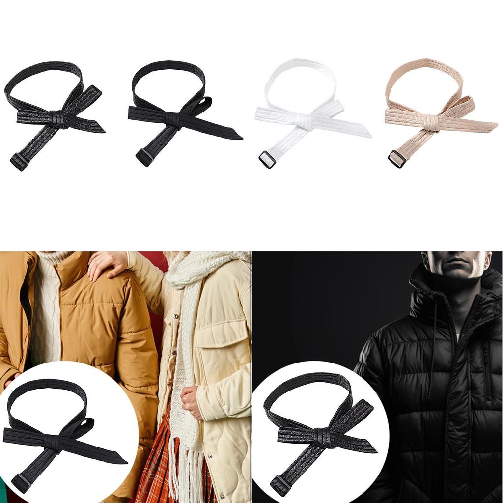 Down Jacket Belt Simple Decorative Waist Belt for Overcoat Clothing Decor Winter