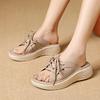 New Style Plus-size Slippers, Women's Shoes, Platform Heels, Thick-soled Shoes, Sandals