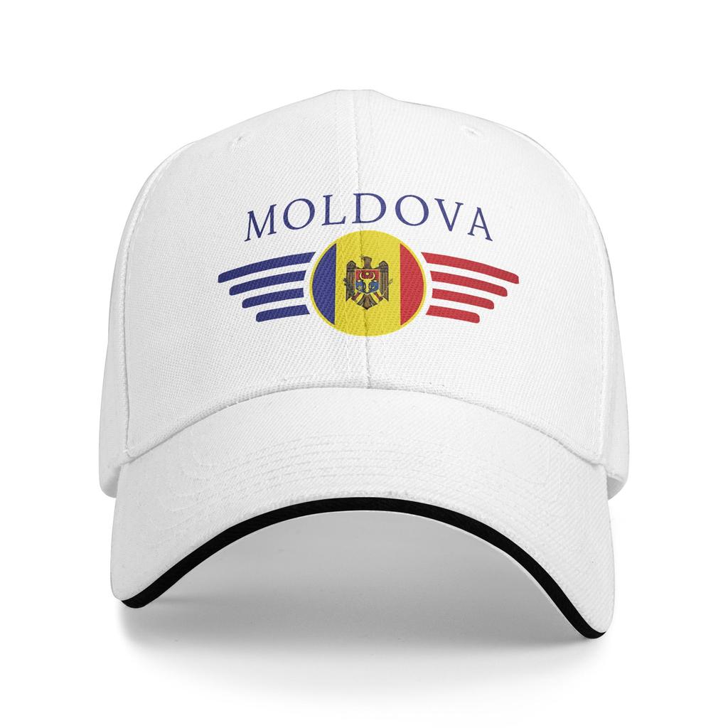 Summer Moldova Flag  Baseball Cap  Running Hippie Fashion Custom DIY Sun Hip Hop Hats Female Male Adjustable Snapback Cap