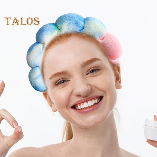 Látková čelenka do vlasů Lehká Pohodlná Dámská čelenka Flanelová Houbička Vodotěsná Čelenka do vlasů Vlasové doplňky