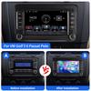 7" Car Stereo Android 14 For VW Volkswagen Jetta Passat Golf MK5 MK6 Apple Carplay GPS Navigation FM Radio WiFi SWC Head Unit BT