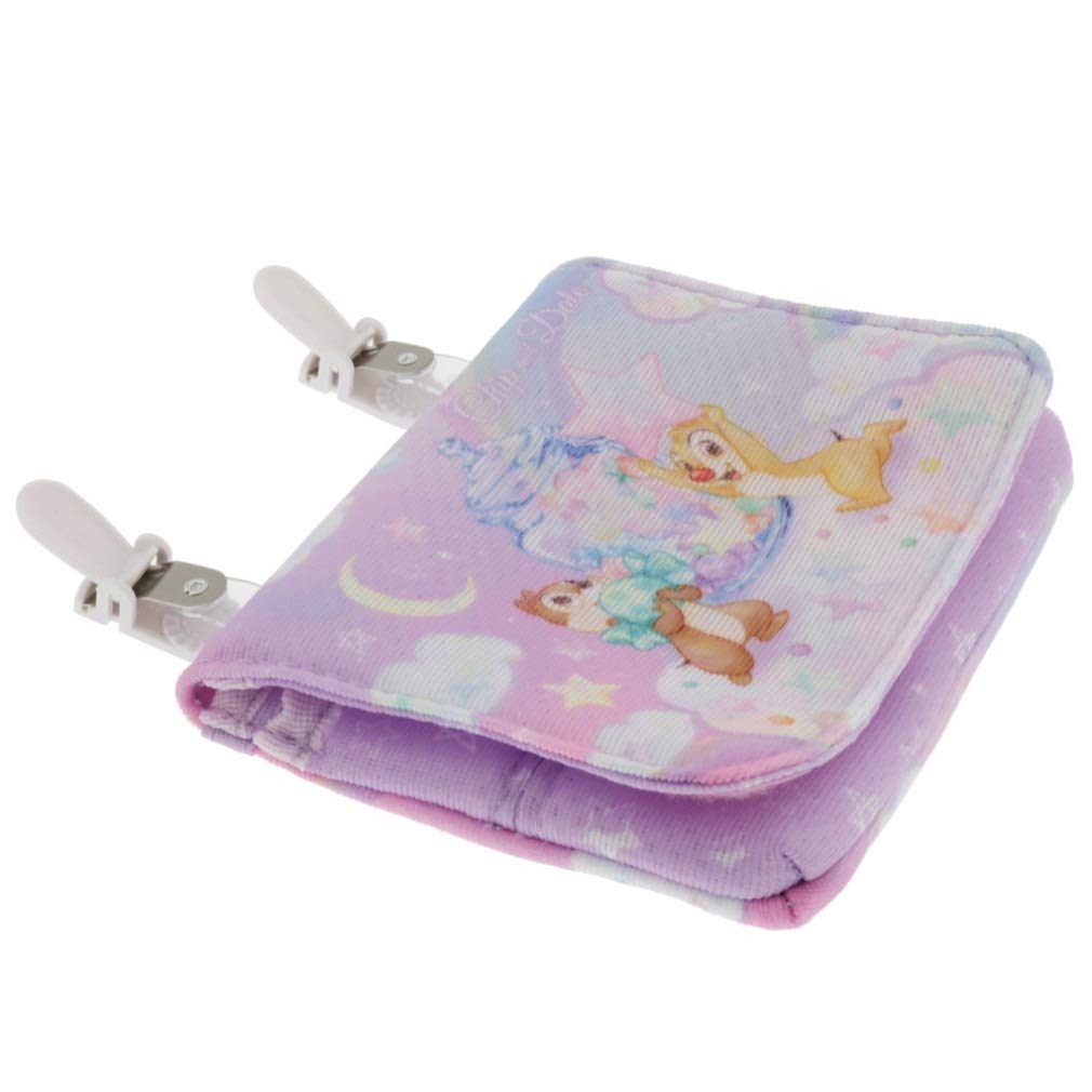 Sunstar Stationery Disney Washable Pocket Pouch Kiyola Chip and Dale S2289237