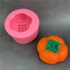 Silicone Mold Canele Shaped Candle Mold Handmade Baking Mold Cake Persimmon