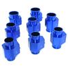 26mm - 34mm 3 Port Water Temperature Gauge Adaptor T Piece For Honda Series Water Temp Joint Pipe Sensor Radiator Hose Adapter