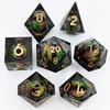 Two-Color Polyhedral Dice Set COC DND Tabletop Games