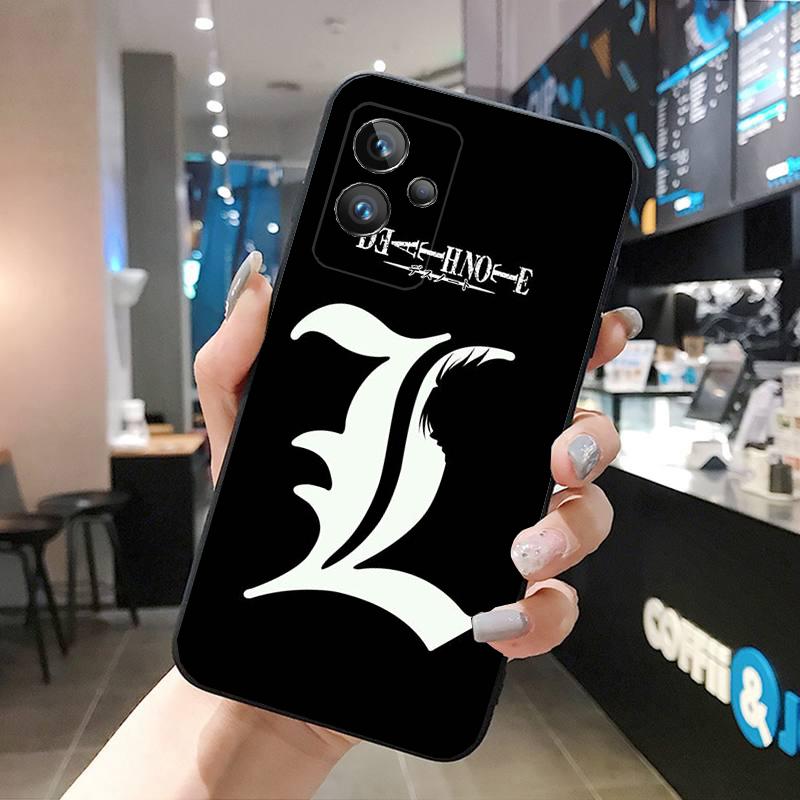 Anime Death Note Phone Case for OPPO Realme 11 10 Pro Plus Realme C55 C30 C25S C53 C35 C21 C33 C31 GT 2 Pro X2 Pro C21Y