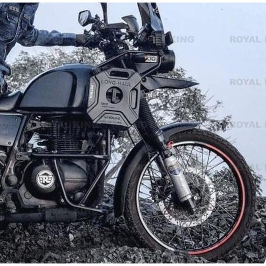 Black "Jerry Can With Fitting" Fit For Royal Enfield Himalayan BS4/BS6