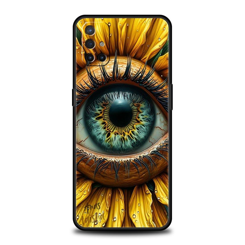 Fashion Eyelashes Eyes Phone Case For Oneplus 13R 13 12R 11 10T 10R Nord N100 N200 N10 10 9 9R 9RT CE 3 2 Z Pro Soft TPU Cover
