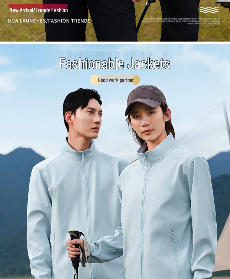 2025 Všestranná outdoorová softshellová bunda - Lehká, Vodotěsná, Větruodolná, Prodyšná; Ideální pro cyklistiku, turistiku a kempování.