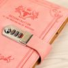 PU Lockable Journal Dazzling Premium Quality Notepad Creative PU Leather Notebook  Writing