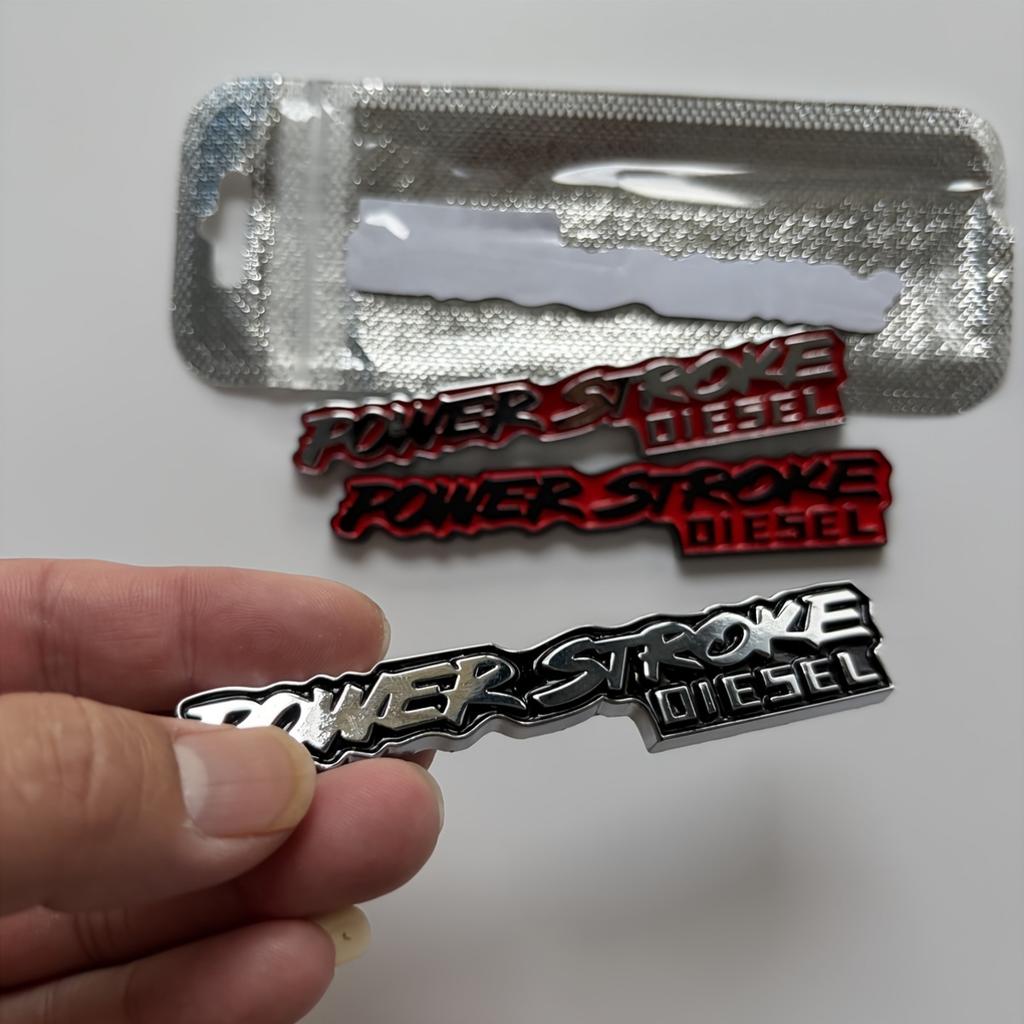 2pcs- Metal Car Badges And Emblems for Cars, Motorcycles, Suvs, Trucks, Boats, Refrigerators, Toolboxes, Hoods, Trunks, Fenders, Side Doors,