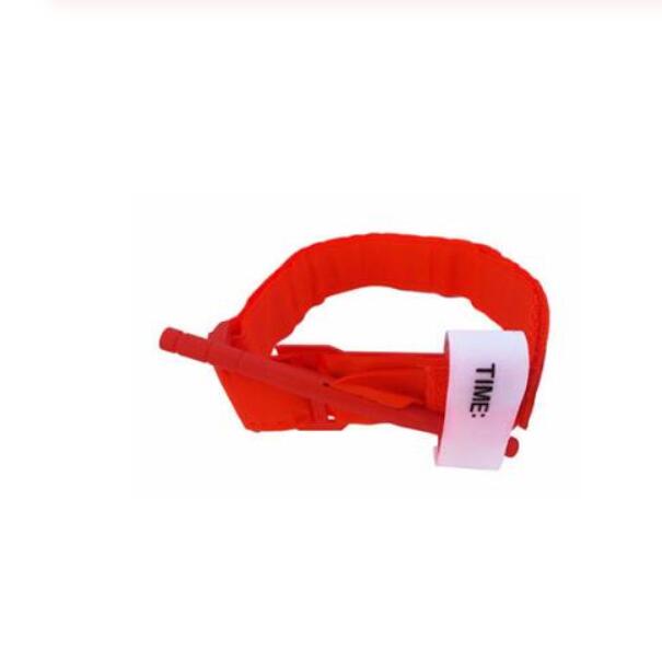 Draagbare buiten EHBO-band met snelle, langzame ontgrendeling Medische noodband met één hand