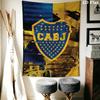 Boca Juniors Wall Tapestry Aesthetic Wall Hanging Printed Fabric Blanket Decorative Tapestries for Bedroom Living Room Home Decor