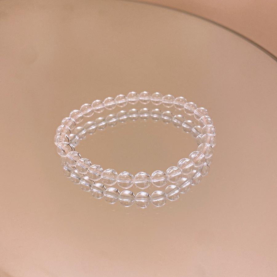Crystal Butterfly Beaded Bracelet Women's Light Luxury Girlfriend Gift Birthday Bracelet High Value Student Party Exquisite Jewelry