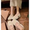 ~ Ballet Style One-word Belt Inner Height Increase Mao Mao Mary Jane Single Shoes Women's Autumn and Winter Models