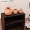 Casa delle bambole 1 PZ Mini Decorazione Imitazione Nostalgia Argilla Mini Vaso Vaso Modello DIY Casa delle bambole Casa Cucina Scena Decorazione
