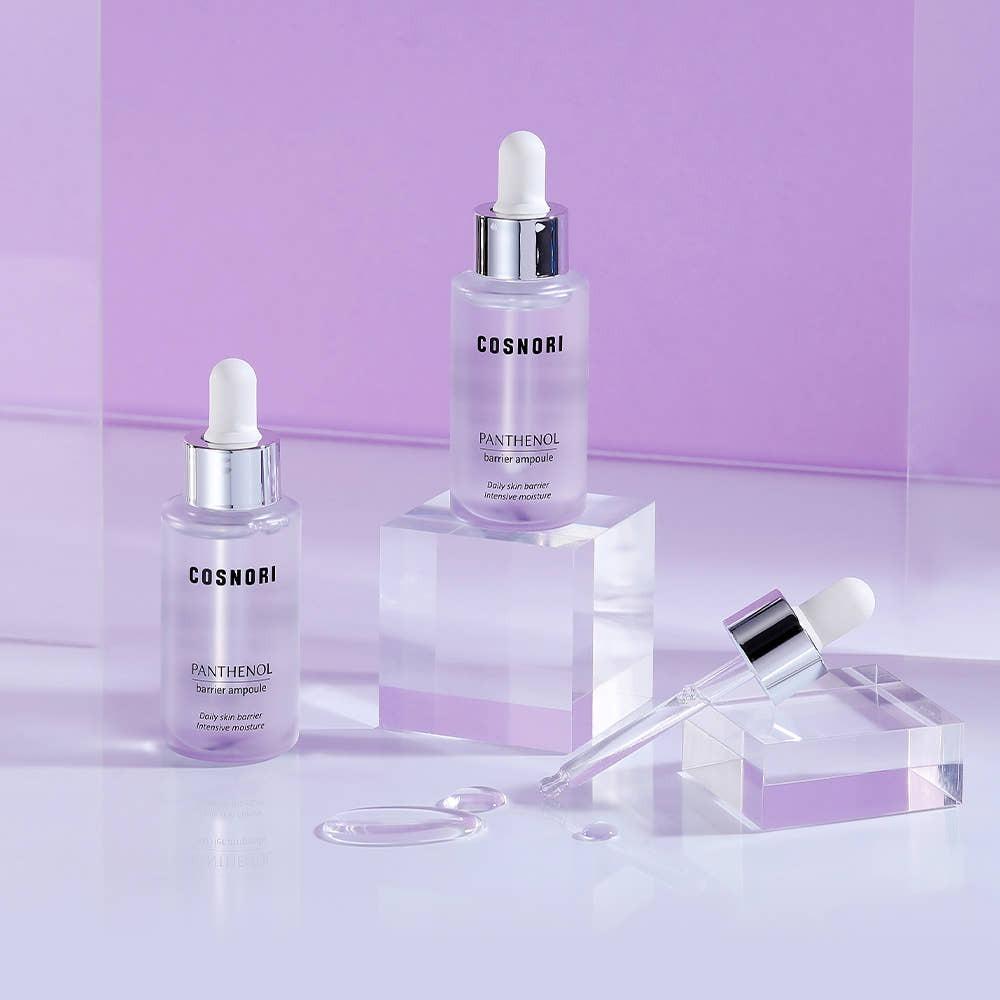 COSNORI Panthenol Barrier Ampoule Deep Hydration Moisture Care 30ml Daily Facial Serum