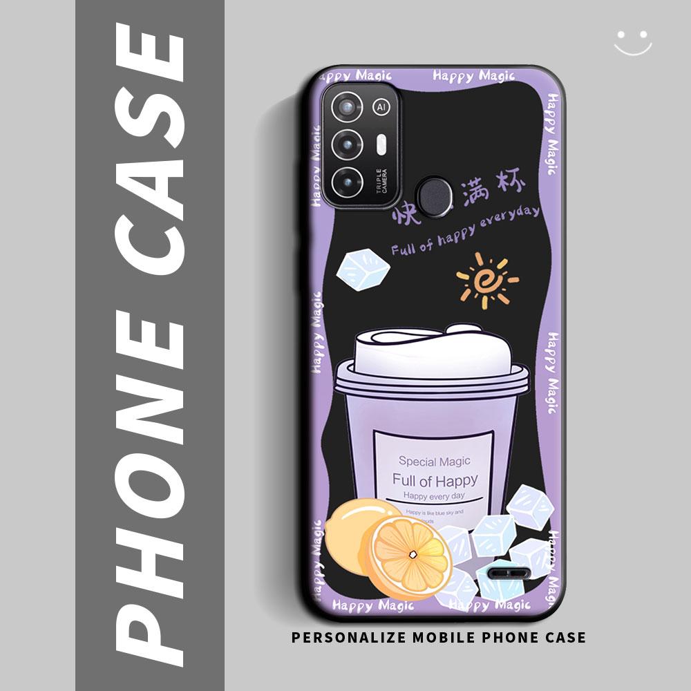 For ZTE Blade A52 / A52Lite Case Cartoon Cute Shockproof Silicone Soft Phone Case For ZTE Blade A53 Pro / A52 Lite Back Cover