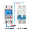 Single Phase Din-Rail Energy Meter 1PHASE 2WIRE Energy Meter DDS667 230V 110V 50hz/60hz Illumination electricidad(110V)