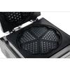 Round Waffle Maker Heart Rosette Teflon Coated Diameter 21