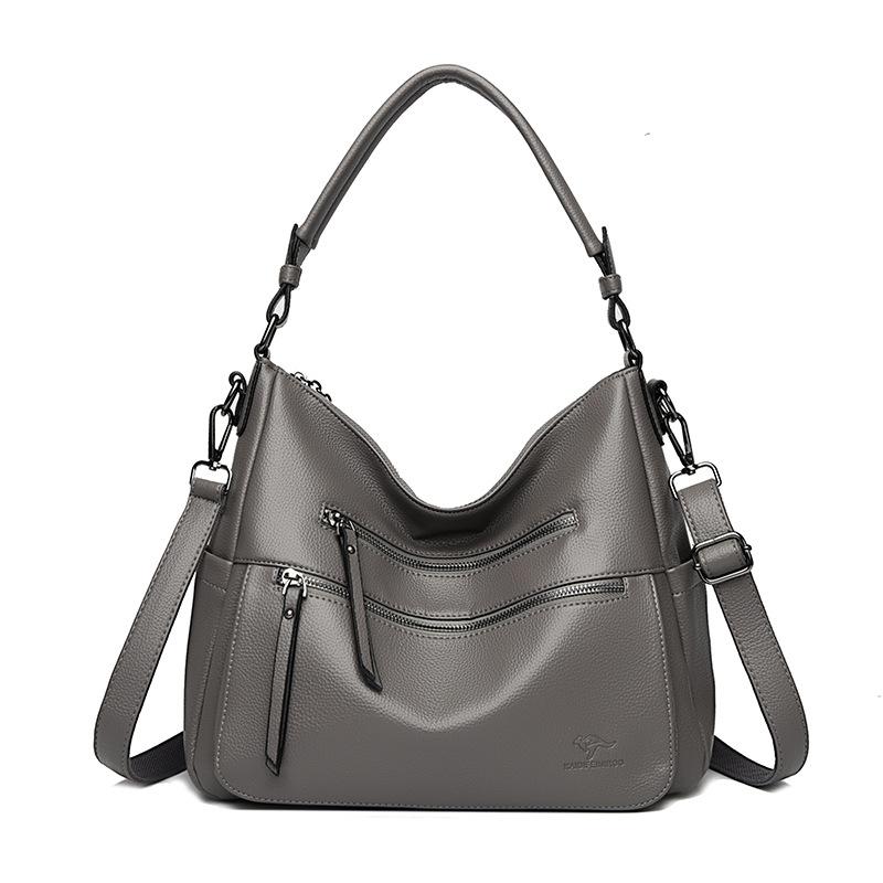 Large-capacity Middle-aged Women's Bag Simple and Elegant Mom's Bag Trendy Handbag