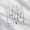1pcs Cute Sketching Graffiti Animal Cat Dog Rabbit Bear Laser Nail Art Sticker Designs Self Adhesive Decoration Decal Acessories