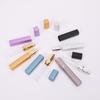 12ml Square Perfume Spray Bottle with Aluminum Shell and Glass Liner