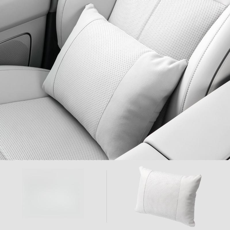Car Interior Headrests Lumbar Cushion Cars Lumbar Support Sweat Absorbing and Breathable Sports Seat Fixed Headrest Automotive Decorative Accessories