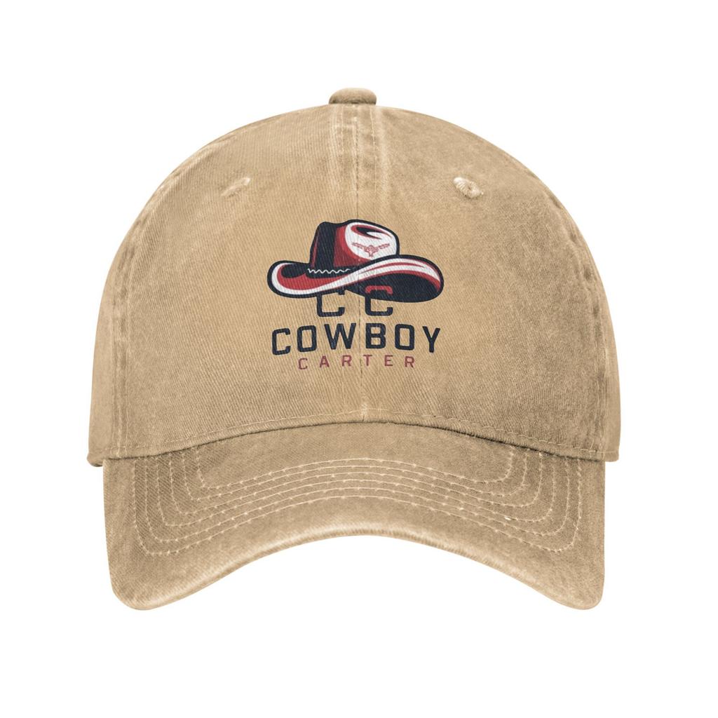 Washed Baseball Cap Cowboy Carter Rodeo Trucker Hat For Couple Women Retro Hat Kpop Rock Sun Snapback Cap