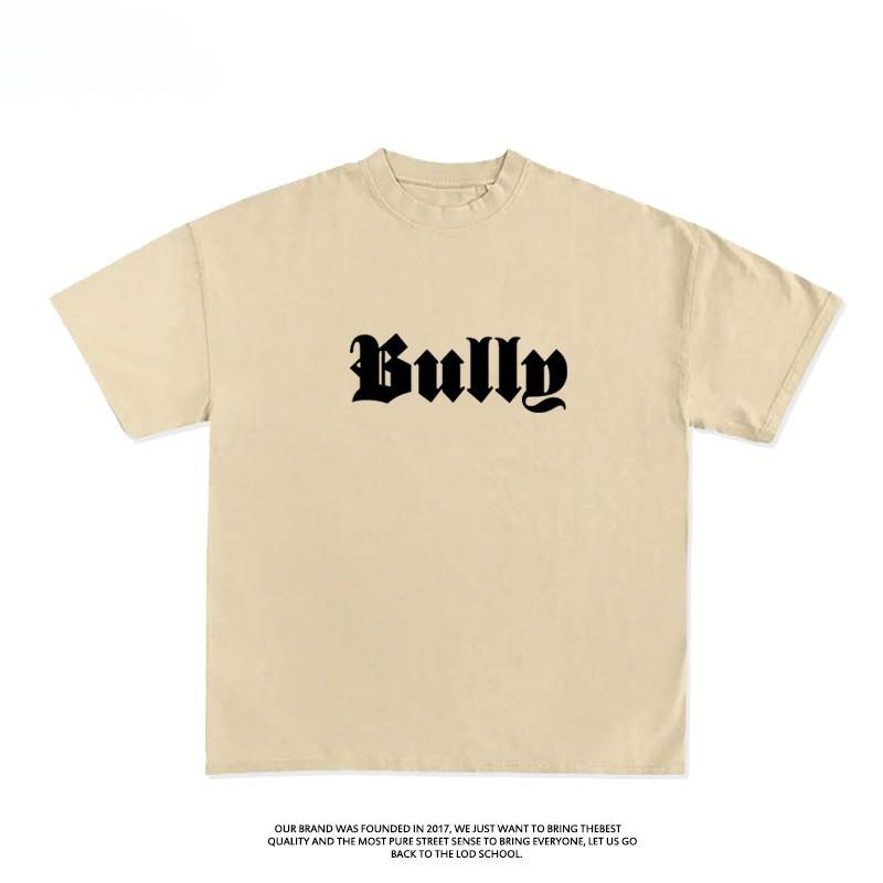 

Новий альбом Каньє BULLY Хіп-хоп Принтована Футболка з коротким рукавом для чоловіків і жінок Літо Чиста бавовна Європа та Америка XL