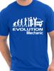 Evolution Of A Mechanic Job Work Unisex T-shirt Tops Tees Unisex Size S-XXL