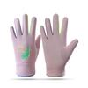 1Pair New Style Children's Gloves Skin-Friendly And Warm Silicone Luminous Cartoon Dinosaur Water-Resistant Fabric Unisex
