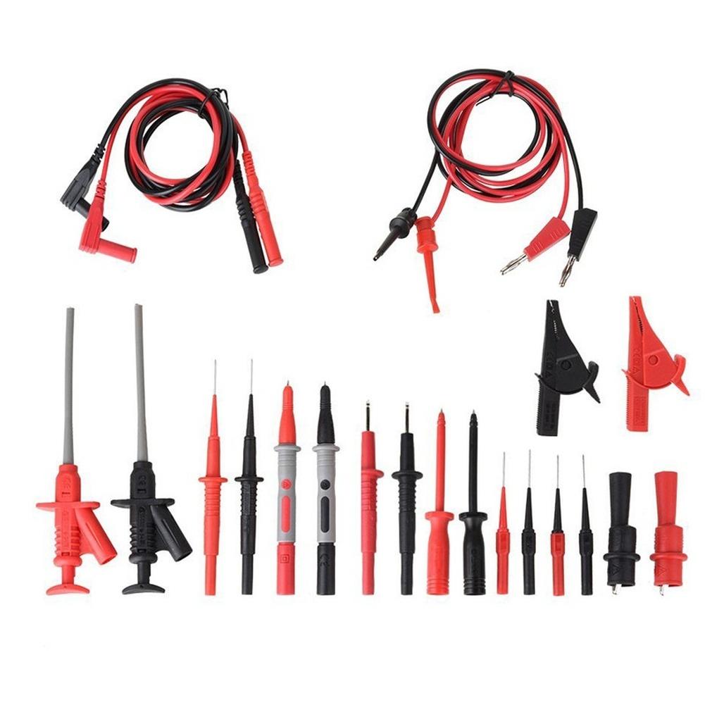 22pcs Multimeter Probes Test Leads with For ALLIGATOR Clips for Automotive Repair and Electronic Testing Applications