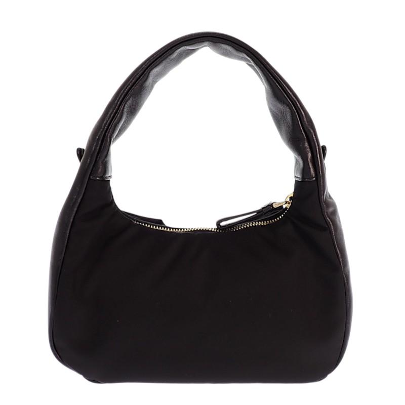 PRADA  1BC241_RP0C_F0002_V_OXO 2WAY bag black leather/Nylon Women