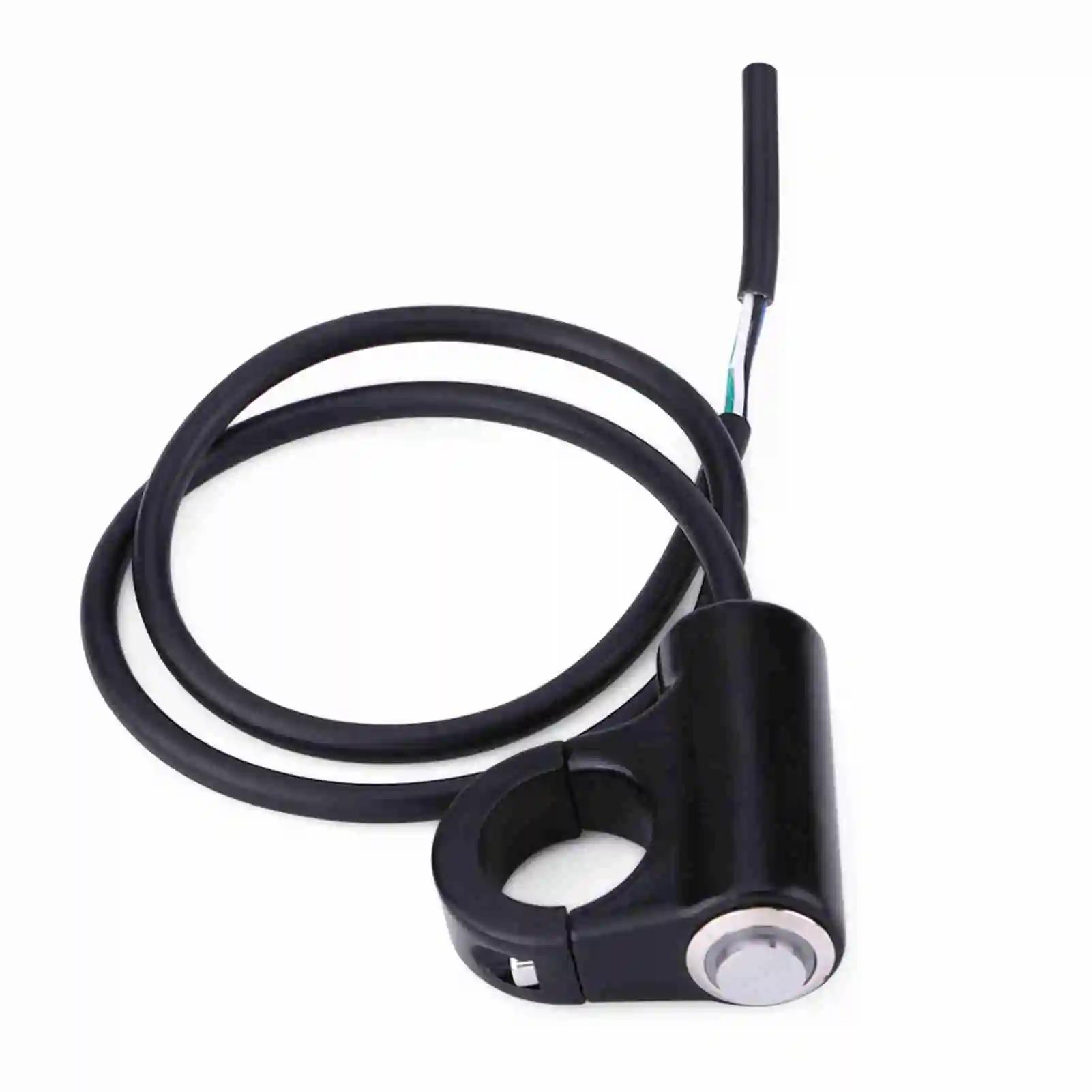 22 мм Крепление на руль мотоцикла Переключатель Кнопка Включения/Выключения Фары Тормозные Противотуманные Фары Синий Луч