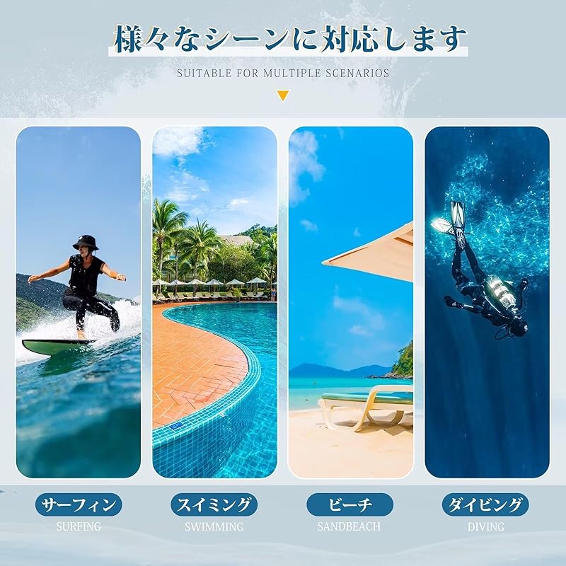 [THREEGUN] rash guard Torenka leggings ladies amphibious swimsuit spats lash leggings swimwear under uv cut tights Moisture wicking quick drying (Navy