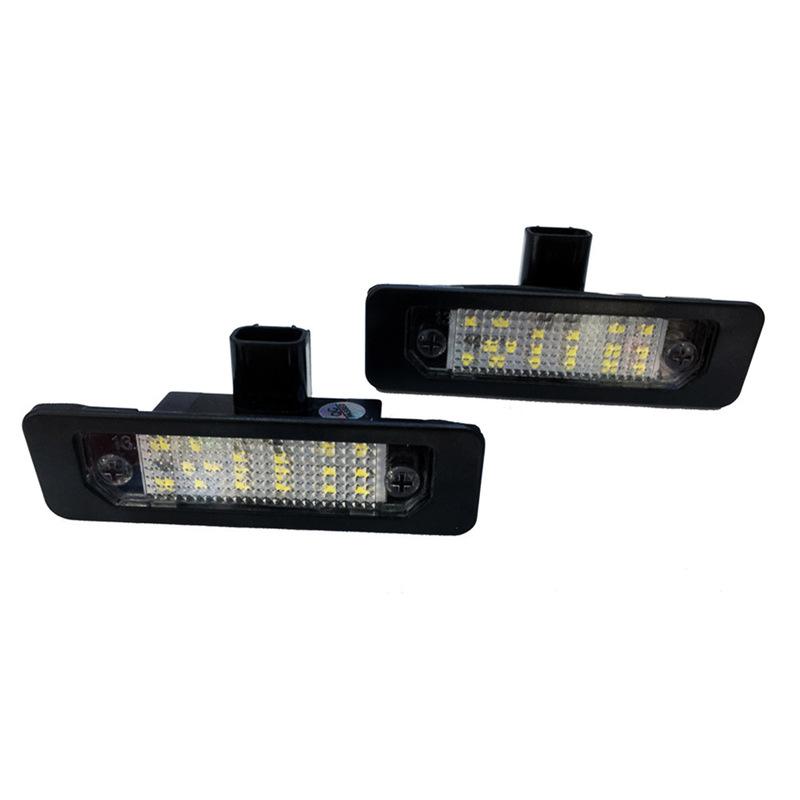 For Ford Mustang,Lincoln MKS, MKT, MKX, MKZ license plate lights, license plate lights 2 pcs