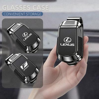 Clip para Gafas de Sol para Parasol de Coche Lexus Soporte de Almacenamiento para Gafas de Sol Para Lexus F SPORT ES RX NX LS UX LM LX GX LC RZ IS CT GS RC HS LBX