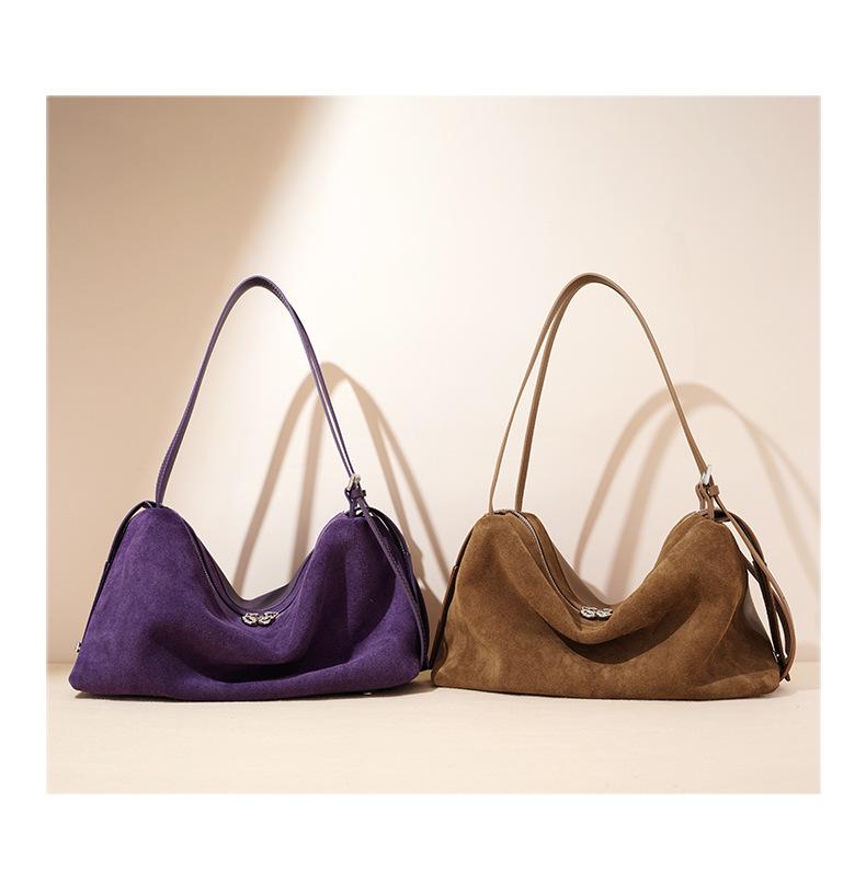 2025 Premium Matte Boston Shoulder Bag - Women's Autumn/Winter Pillow Bowling Style