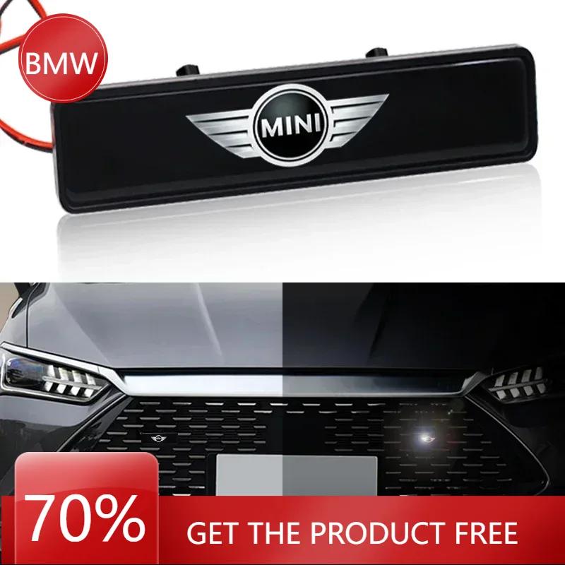 B4 A5 Für Bmw Mini Auto Frontklappe Kühlergrill Emblem LED Licht Gitter Dekorative Leuchte Für MINI Cooper One JCW Clubman Countryman R55
