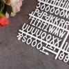2er-Pack Nachrichtentafel-Buchstaben für austauschbare Kunststoff-Buchstabentafel Heim-/Büro-Geschenk