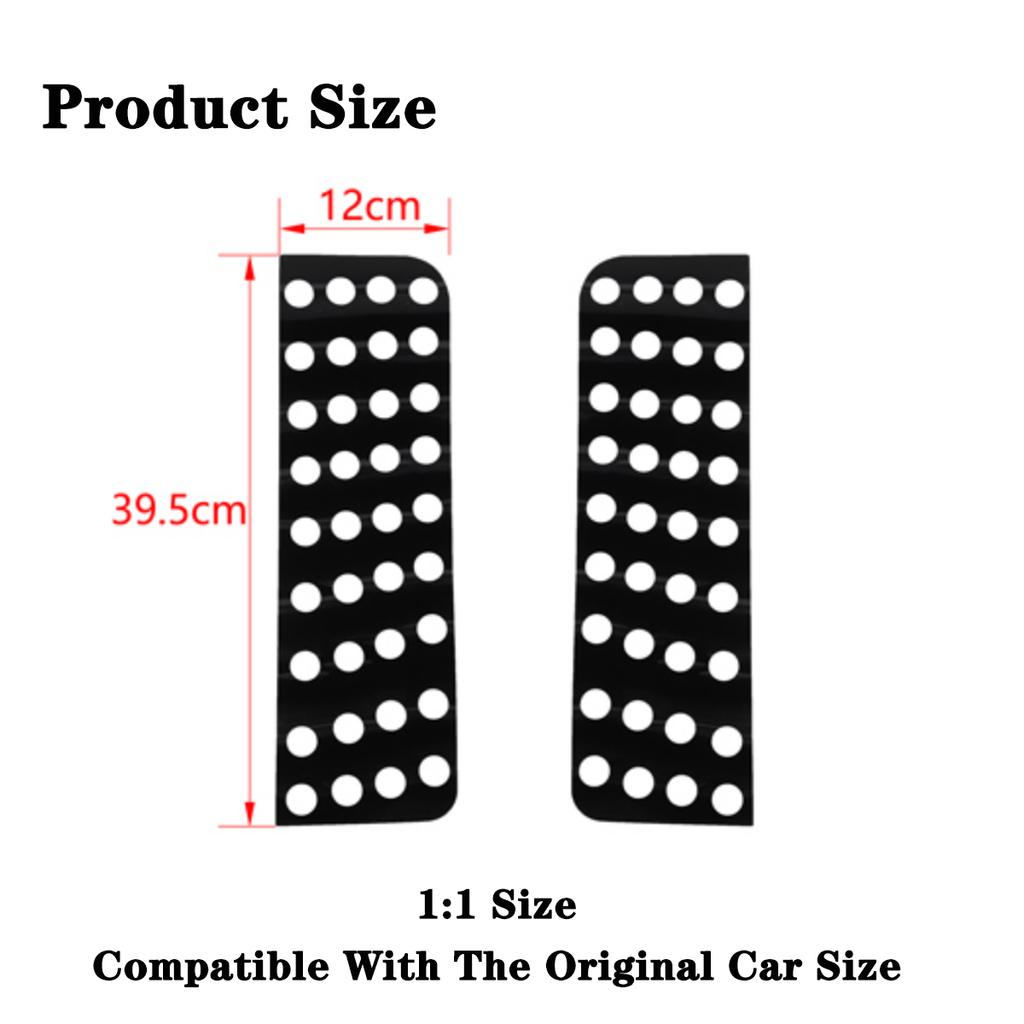 Rear Door Window Glass Decoration Cover Trim for Jeep Wrangler JK JL Gladiator JT 2007-2025 4-Doors Car Exterior Accessory Black Interior Mirrors 6