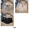 A-class Cotton Girls' Small Flat Corner Underwear with Probiotic Antibacterial Extended Crotch and High Elasticity